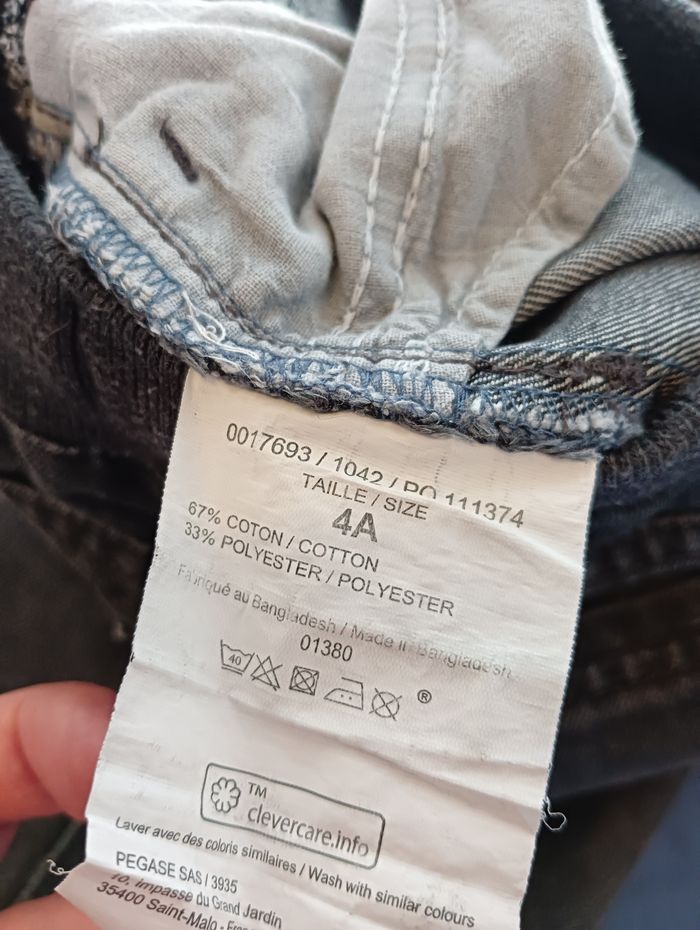 Jean garçon taille 4ans LH - photo numéro 8