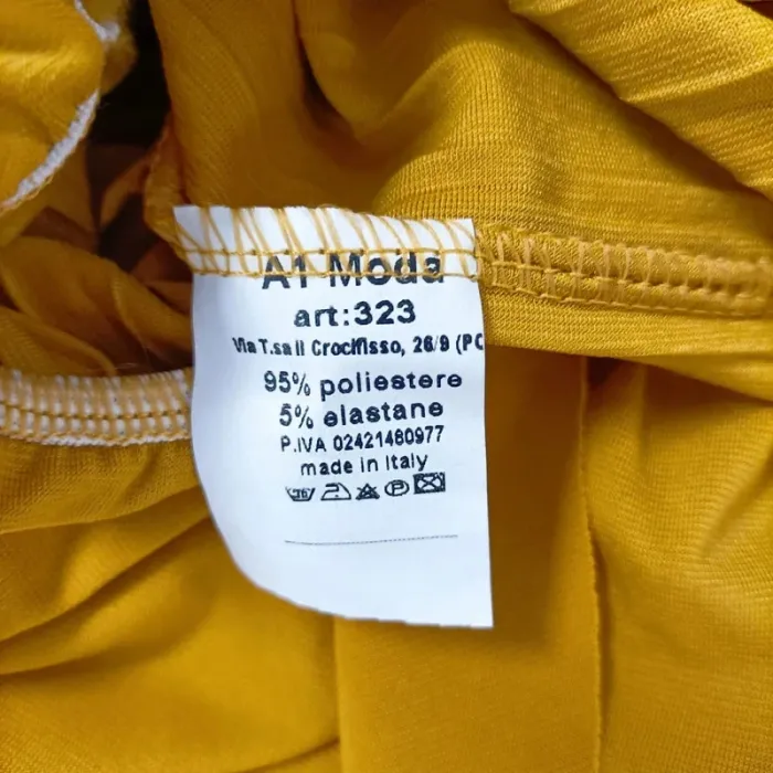 Combinaison Jaune Moutarde - Décolleté V - A1 - TU A289 - photo numéro 8