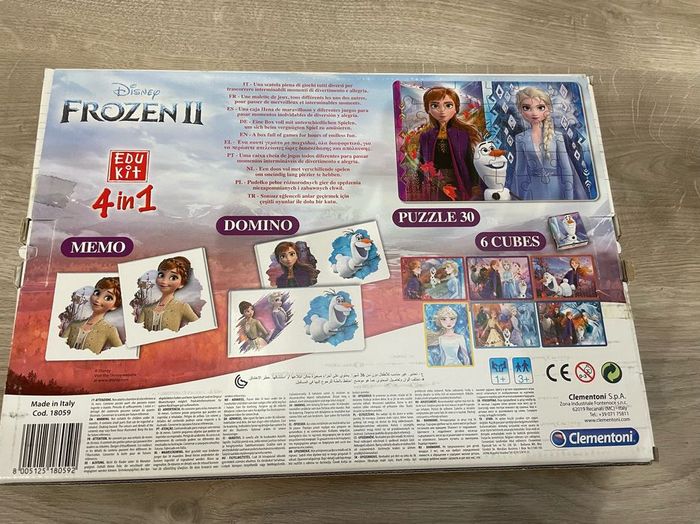 Jeu 4 en 1 Reine des neiges - photo numéro 2