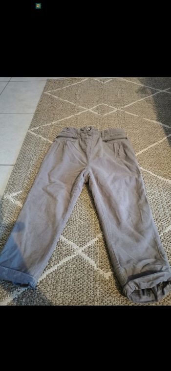 Pantalon en velours