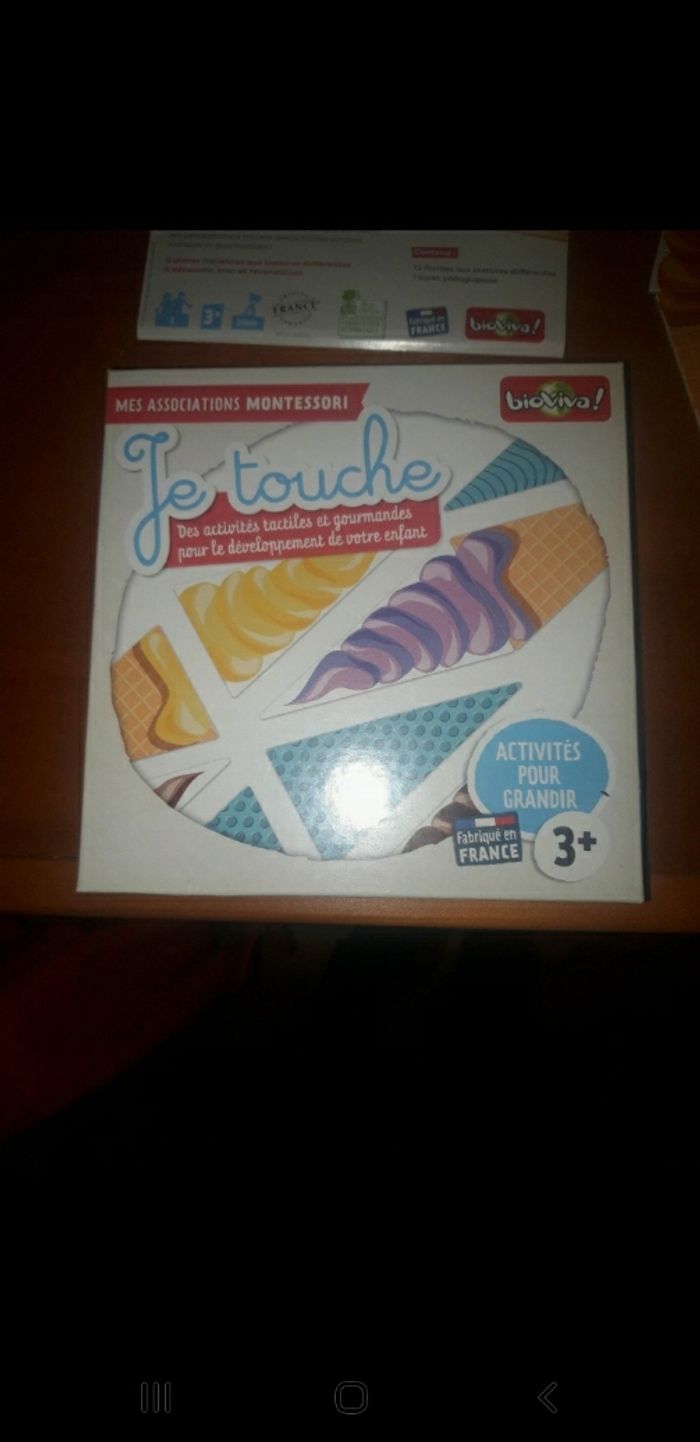 Mes associations Montessori, je touche - photo numéro 2