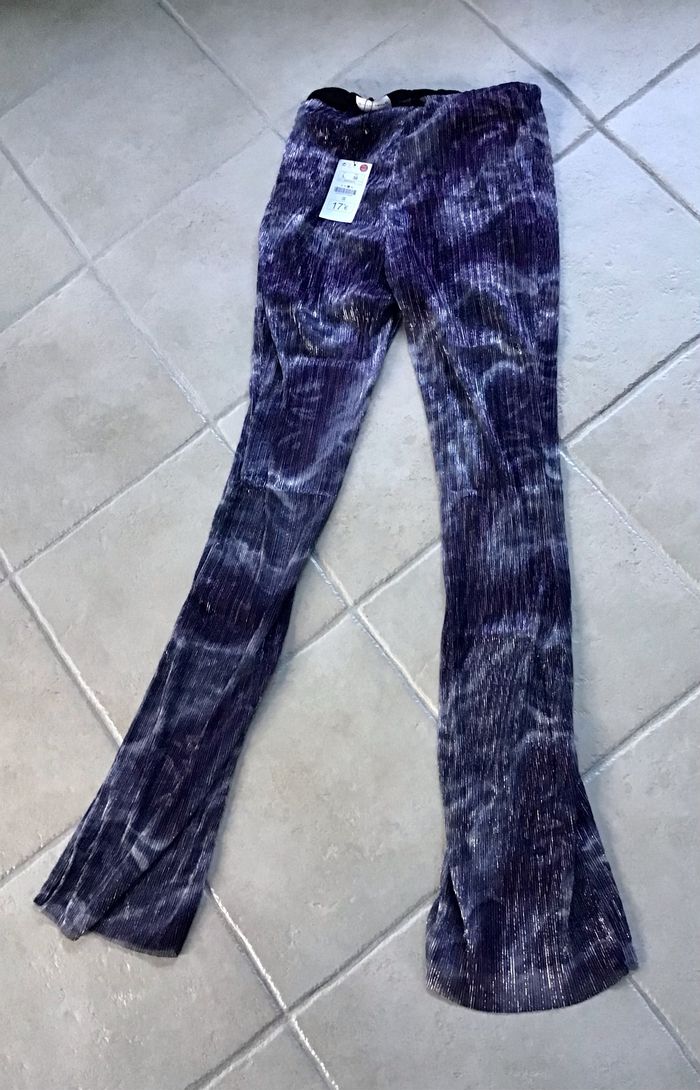 Pantalon satiné
