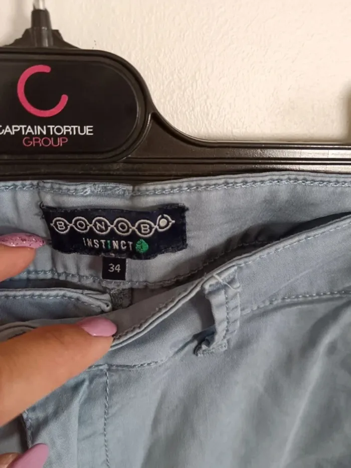 C22 pantalon bleu Bonobo 34 - photo numéro 3