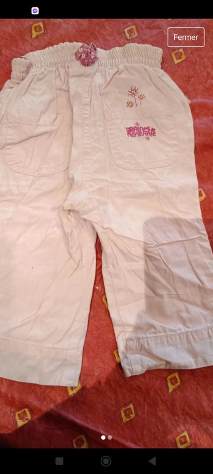 Pantalon 12 mois