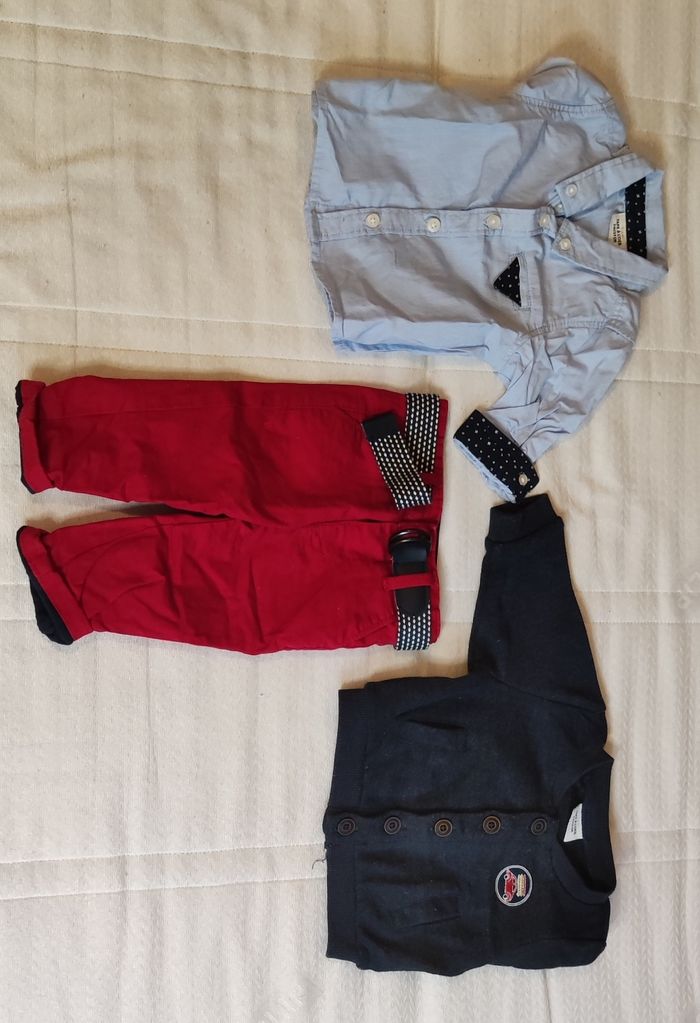 Ensemble tape à l'oeil garçon 3 mois