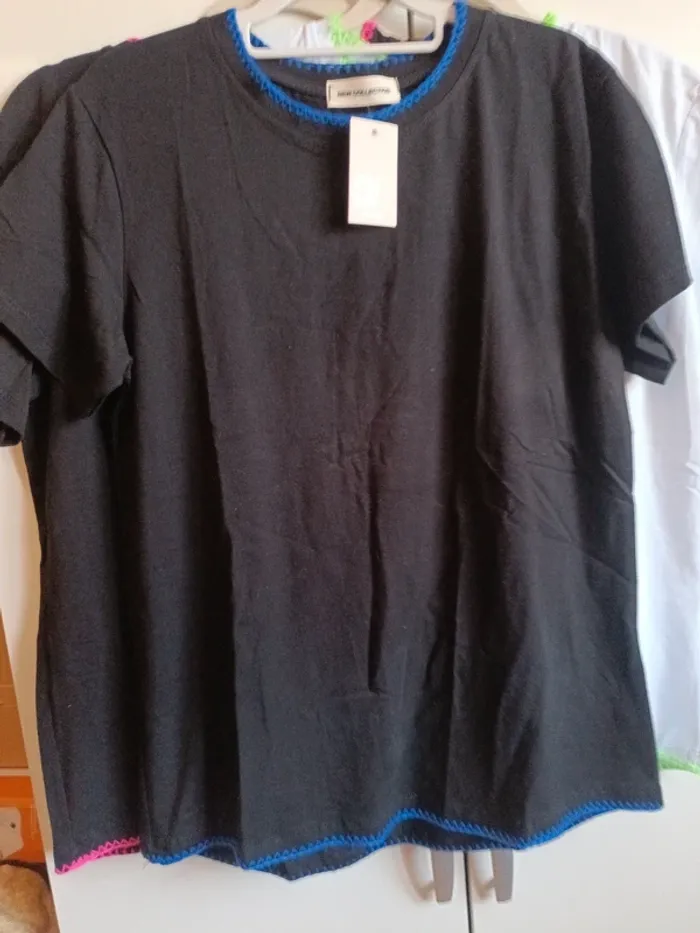 Tee shirts (lot 3) finition brodé - photo numéro 2