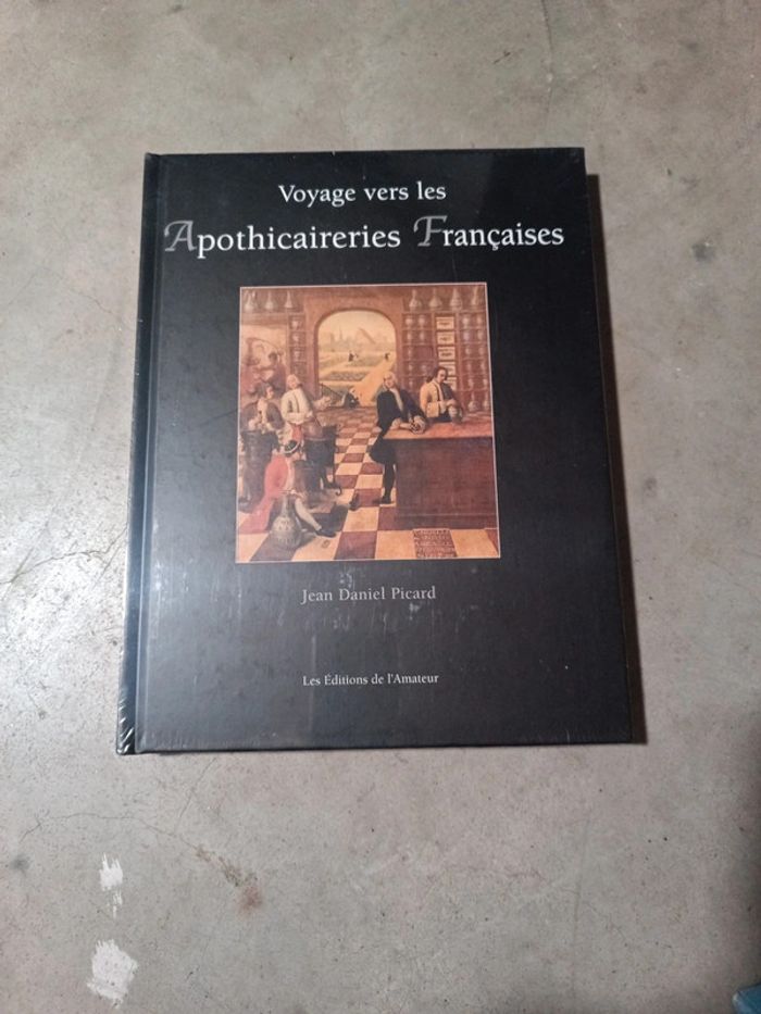 Livre les voyages vers les apothicaireries françaises