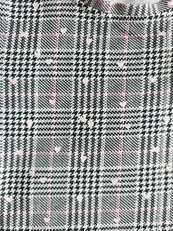 Jolie robe pour la rentrée motif pied de poule - photo numéro 3