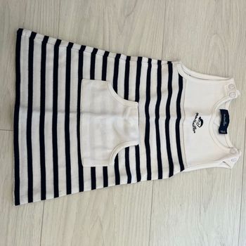 Robe marin coton 18mois