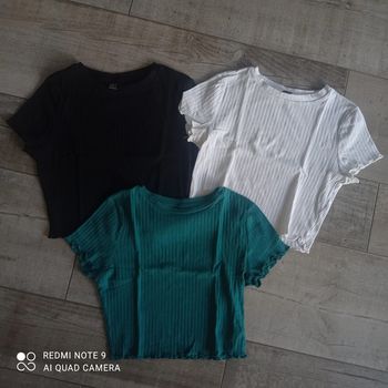 Lot de 3 tee shirt manches courtes femme taille 36/S