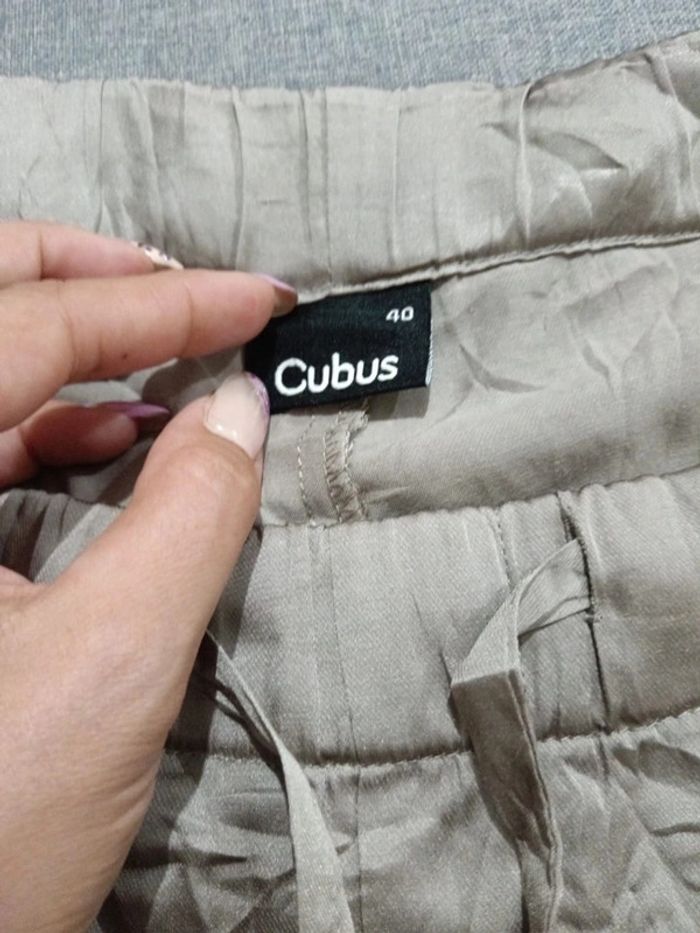 C55 pantacourt gris Cubus 40 - photo numéro 3