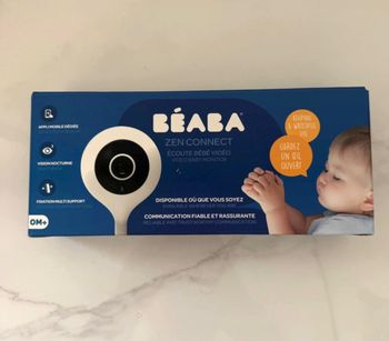 Caméra de surveillance pour bébé de la marque BEABA modèle Zen Connect.