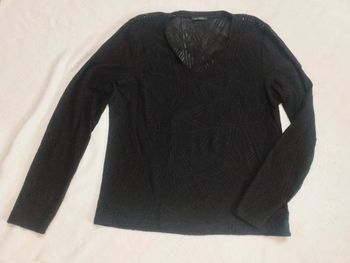 Haut noir ajouré IKKS 38