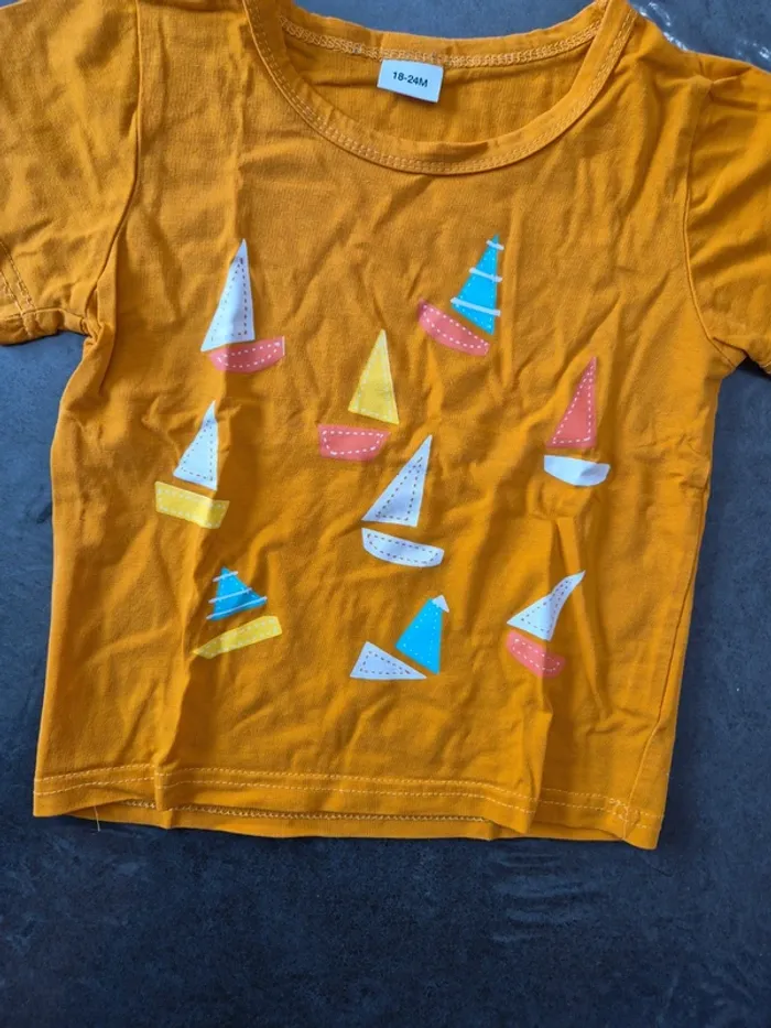 T-shirt été bateau - photo numéro 3