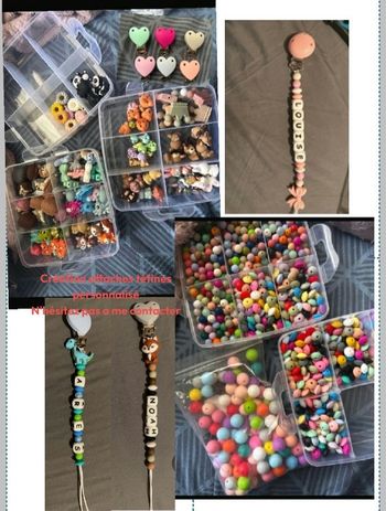 Création attaches tétines 