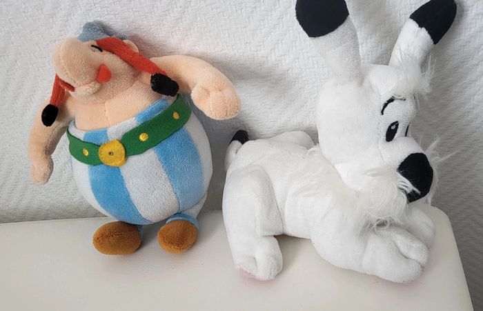 Lot 4 peluche de cher asterix - photo numéro 2