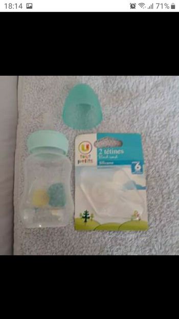 Biberon et tétines