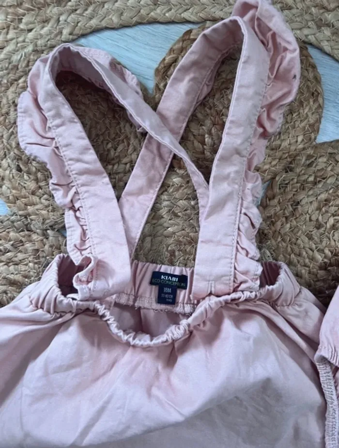 Robe + culotte assortie kiabi 18m - photo numéro 2