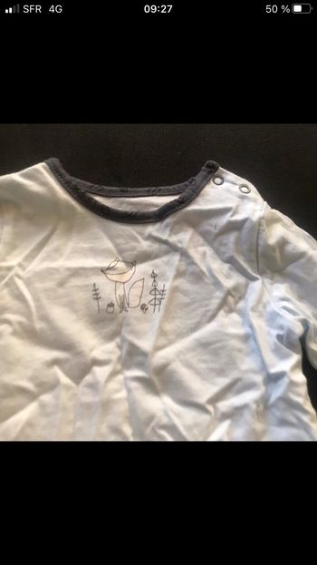 T-shirt manches longues 6 mois