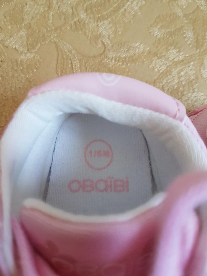 Chaussures bébé fille taille 1/6 mois - photo numéro 5
