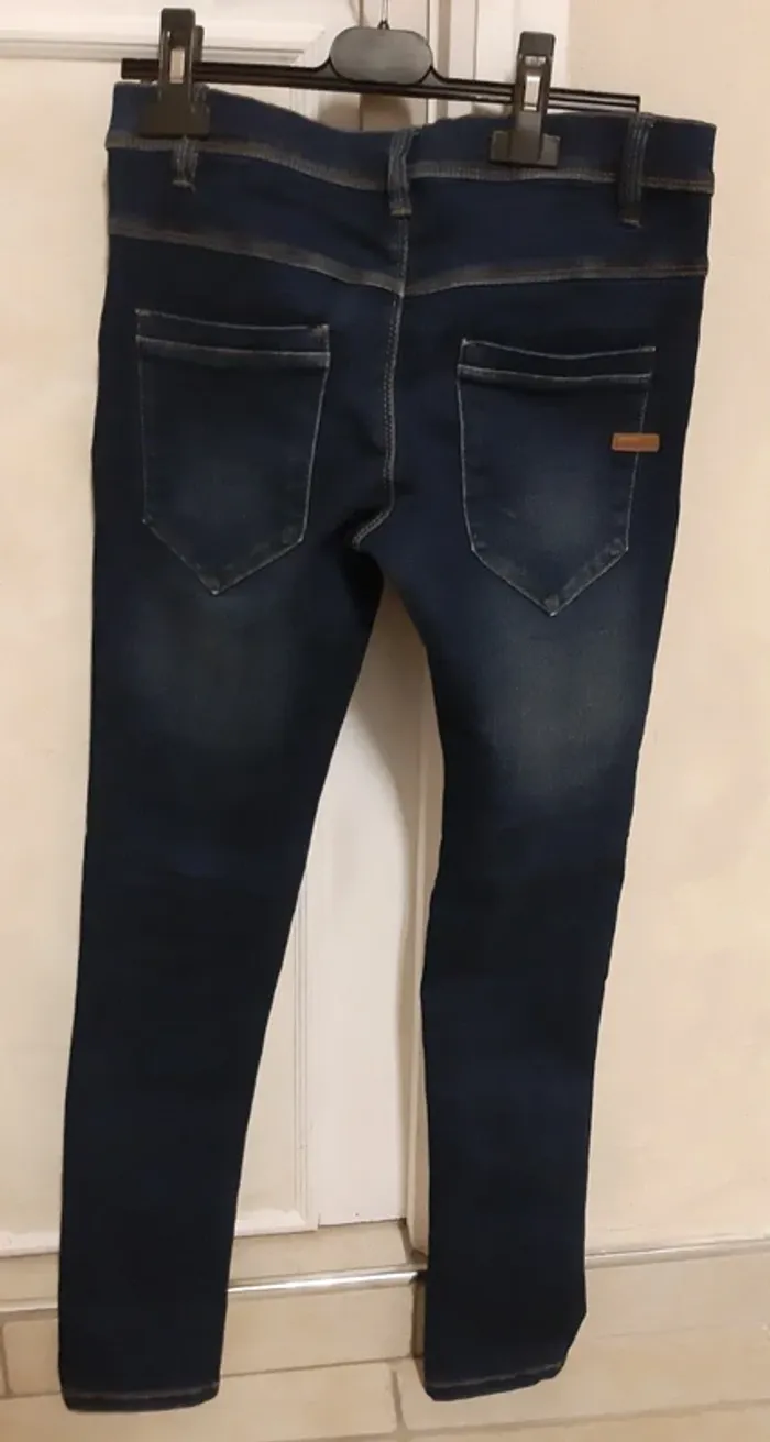 Jean's slim bleu foncé Name It 13 ans - photo numéro 6