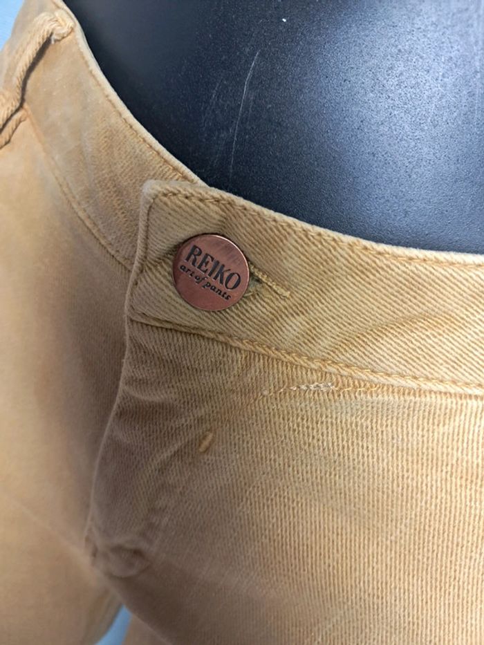 Reiko jean moutarde T.40 en tbe - photo numéro 4