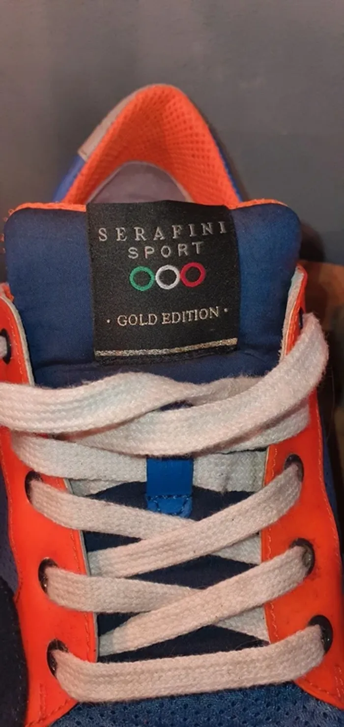👟 Serafini Sport Gold Edition – Baskets homme taille 43 - photo numéro 3