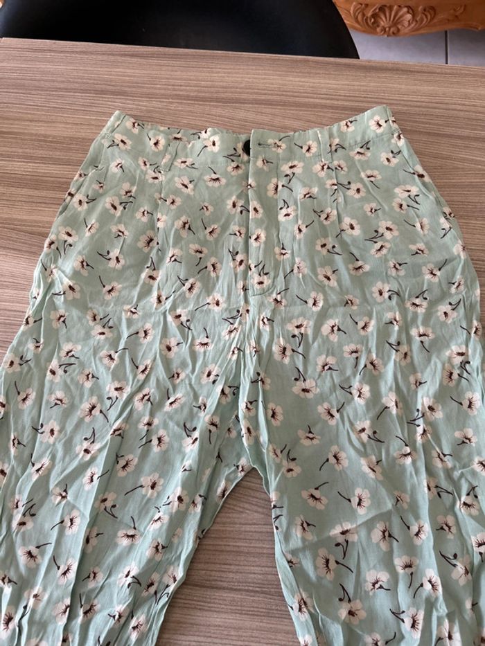 Pantalon fluide fleuri mango - photo numéro 2