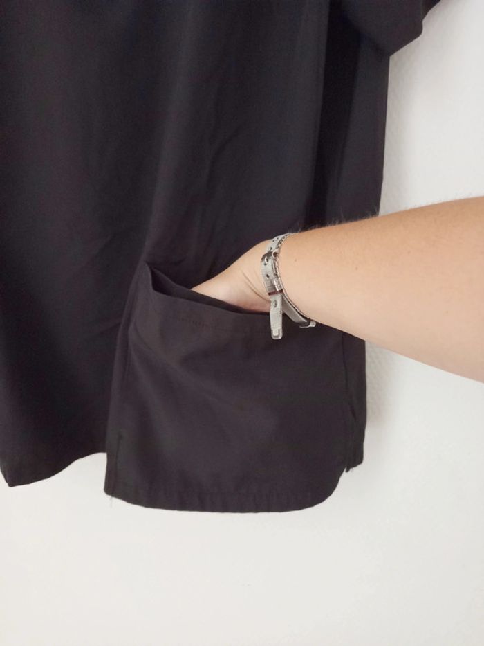 Blouse manches courtes à poches femme - photo numéro 2