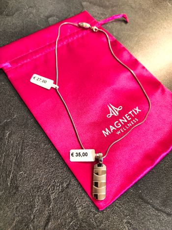 Collier et pendentif (cuivre) magnétiques détente 