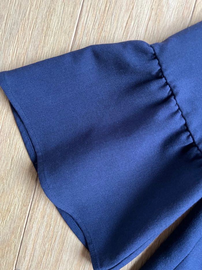 Vends veste bleu marine Jacqueline riu taille 46 bon état - photo numéro 3