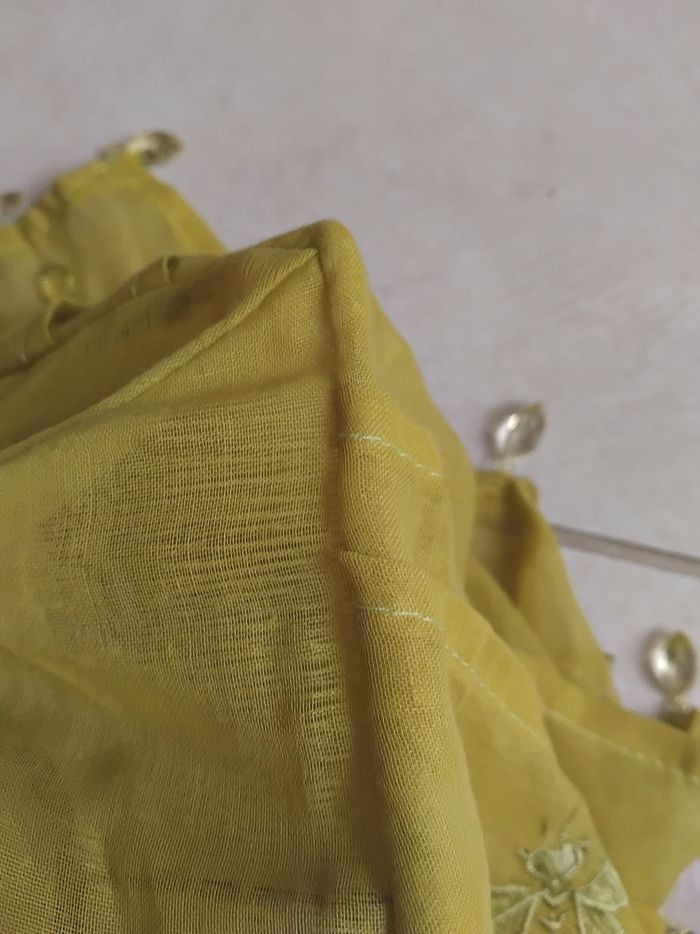 Abat jour en tissu vert anis - photo numéro 10