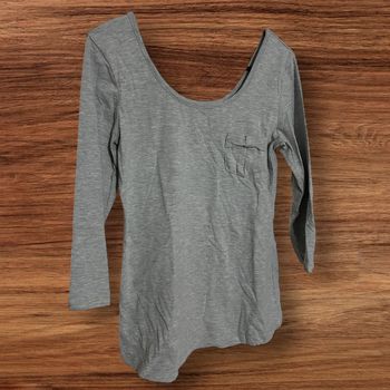 Haut manches longues gris - 36/S