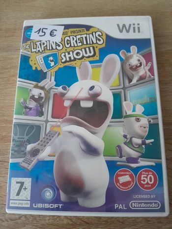 Lapin crétins show wii