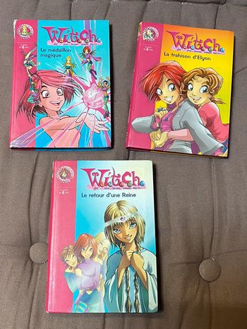 Lot de 3 livres Witch