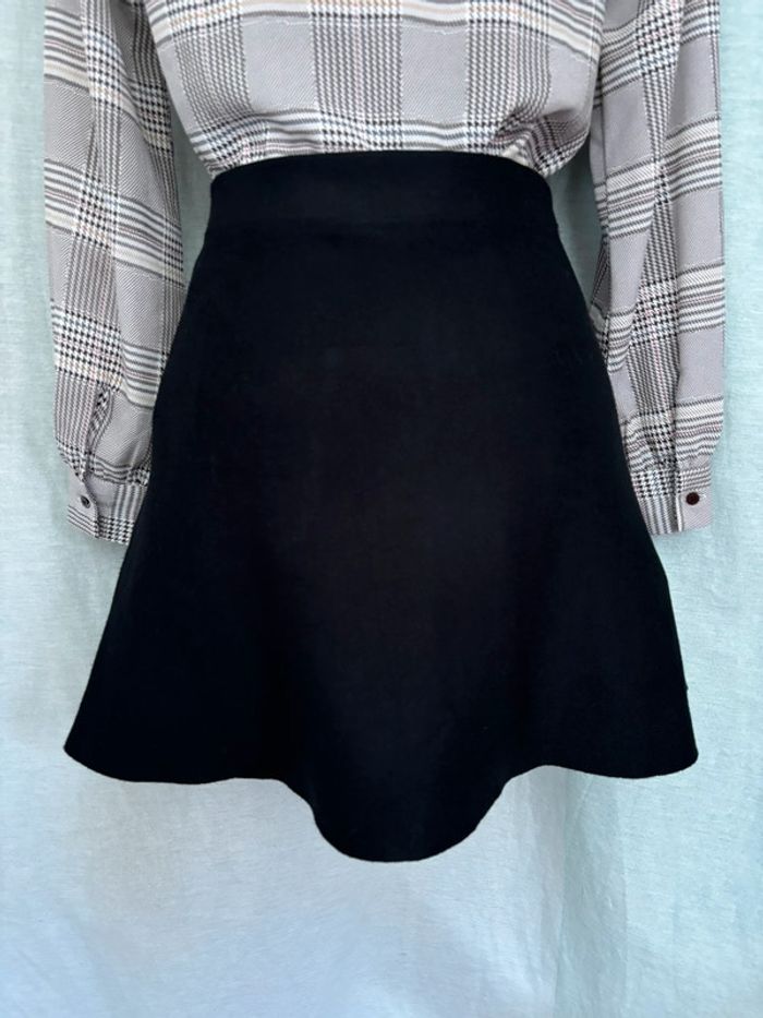 Petit ensemble vintage blouse et jupe S/36 - photo numéro 5