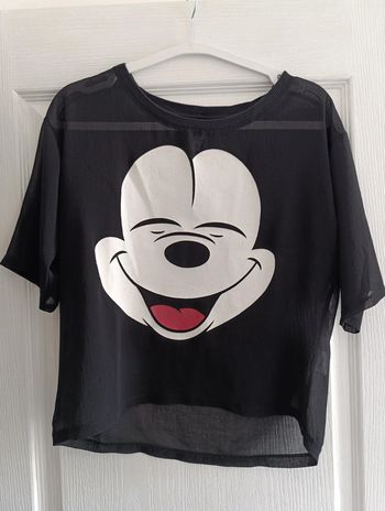 T-shirt Mickey Disney by Bershka Taille XS (14-16 ans)