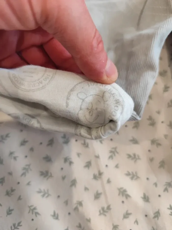 Pantalon velours côtelé Winnie l'ourson 3 mois - photo numéro 6