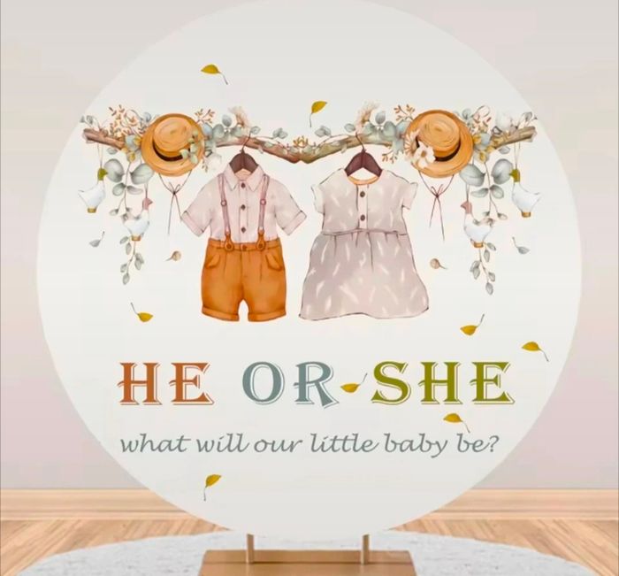 Fond gender reveal - photo numéro 3