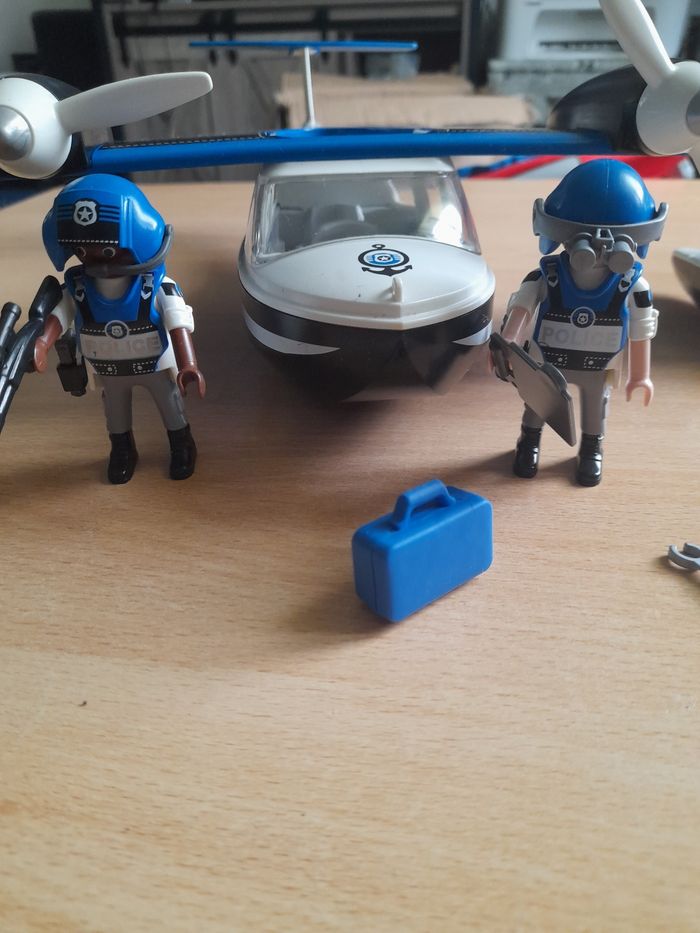 Hydravion de police playmobil - photo numéro 2