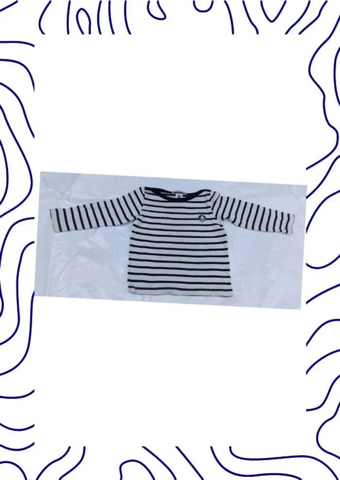 Tee shirt manches longues 4 ans Petit Bateau