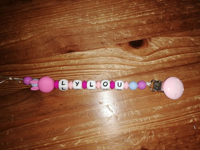 Attache tétine personnalisée - photo numéro 5