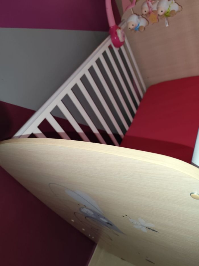 Vends lit et commodes  bébé filles ou garcon - photo numéro 6