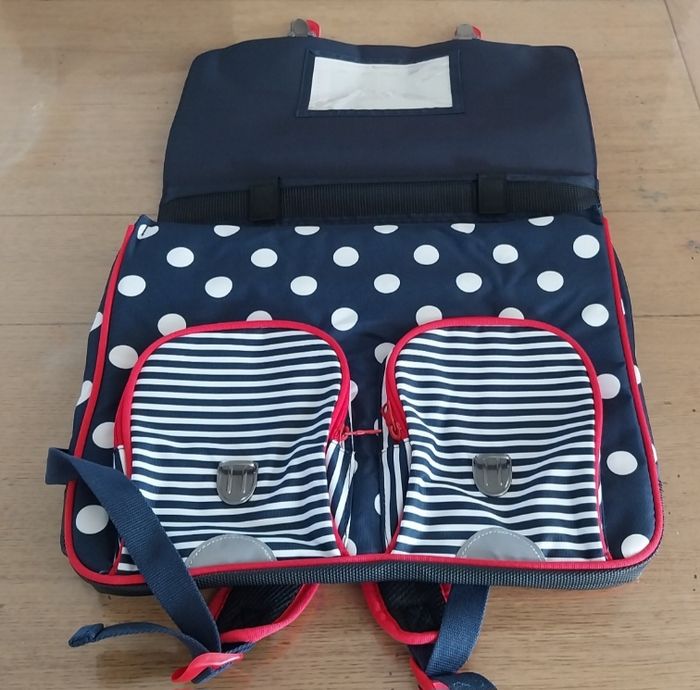 Cartable fille tann's 41cm neuf - photo numéro 5