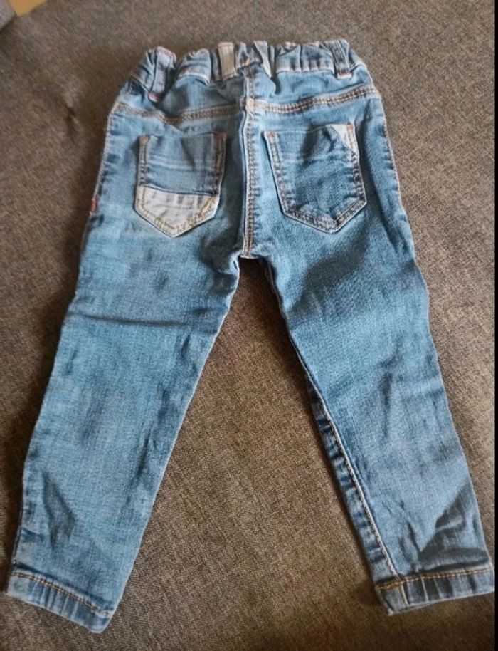 Jeans slim à fleurs - photo numéro 4