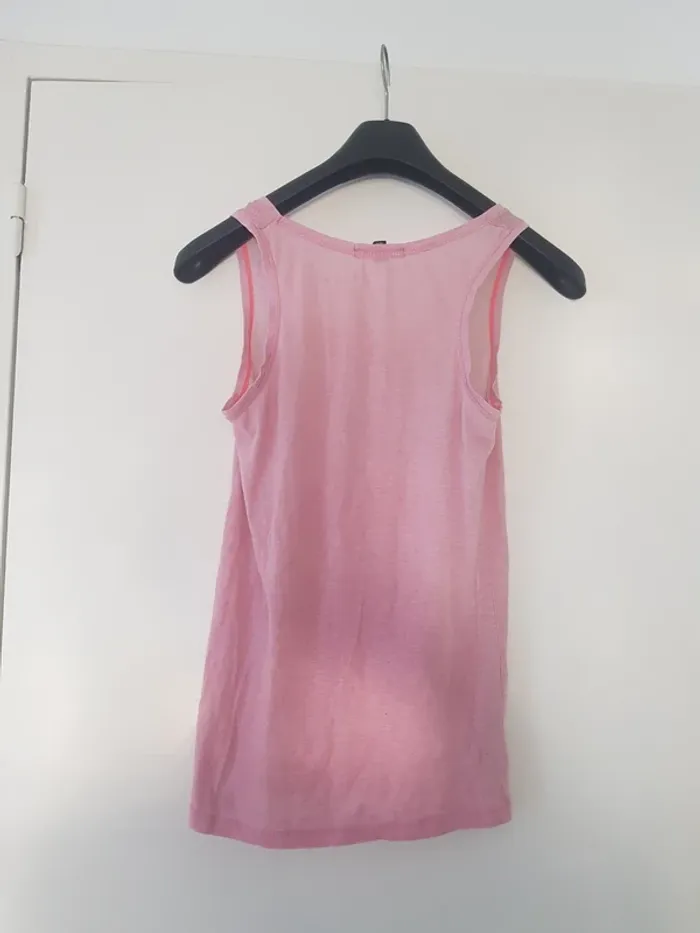 Débardeur Rose Taille S - photo numéro 3
