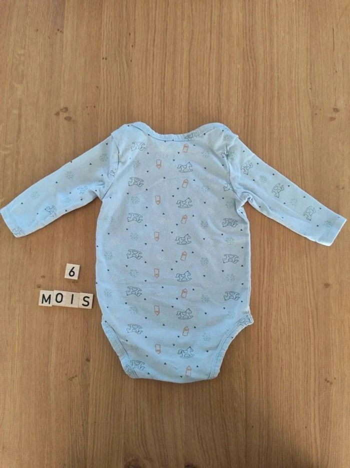 Lot de 3 bodies TAO 6 mois - photo numéro 3