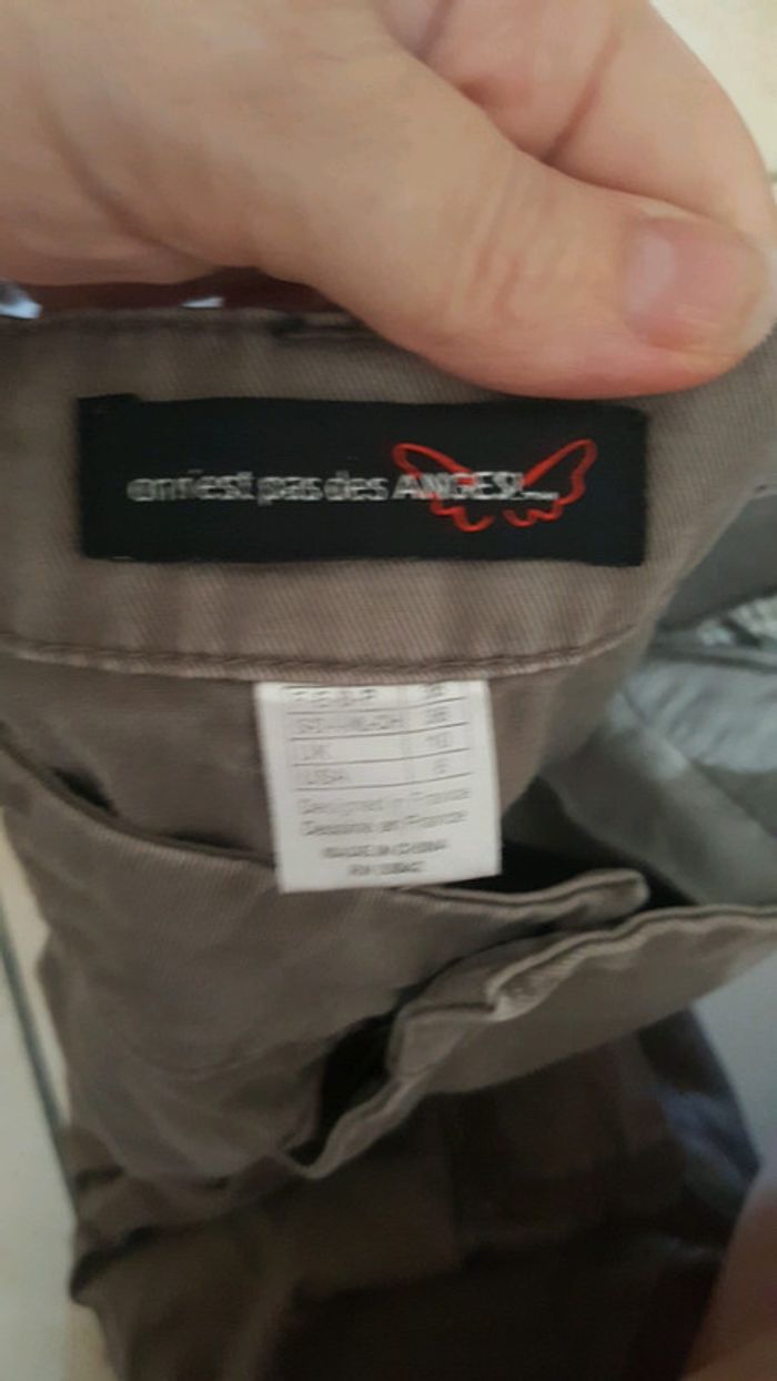 pantacourt jean - photo numéro 3