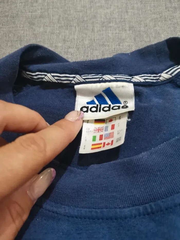 C60 t-shirt bleu Adidas T4 - photo numéro 3