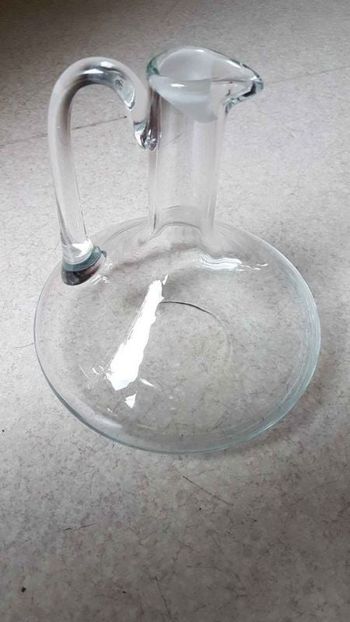 Carafe à décanter en verre